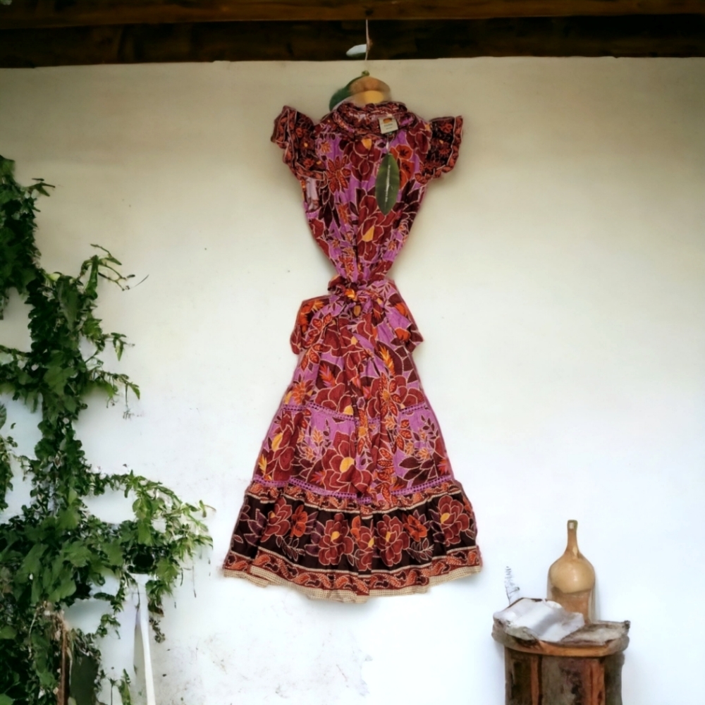 NWT Farm Rio Sweet Floral Midi Dress